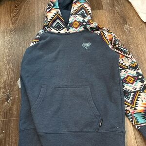 Hooey Multicolor Aztec Hoodie